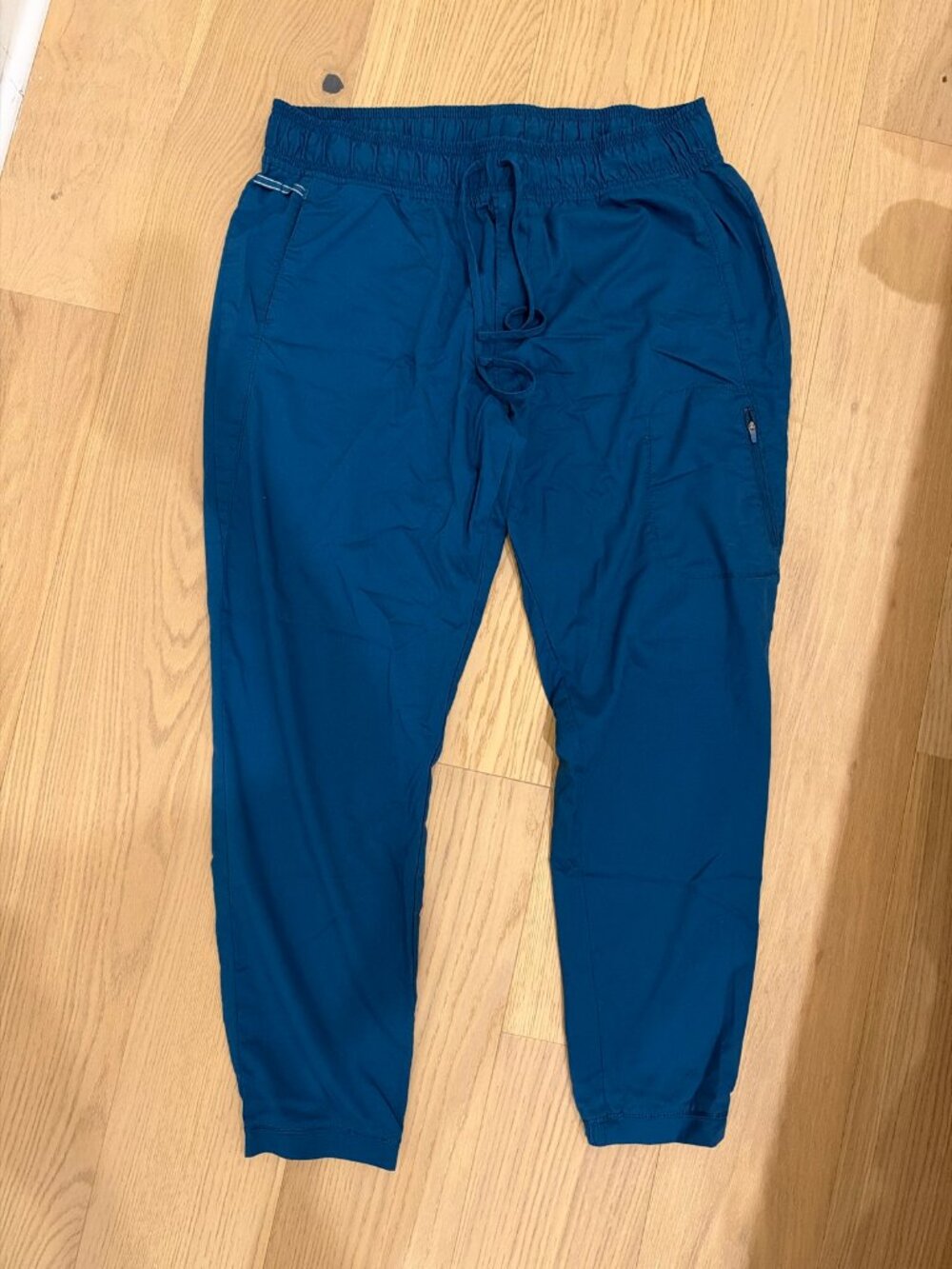Cherokee Workwear Men's Scrub Pants XL Navy Blue Drawstring Cargo